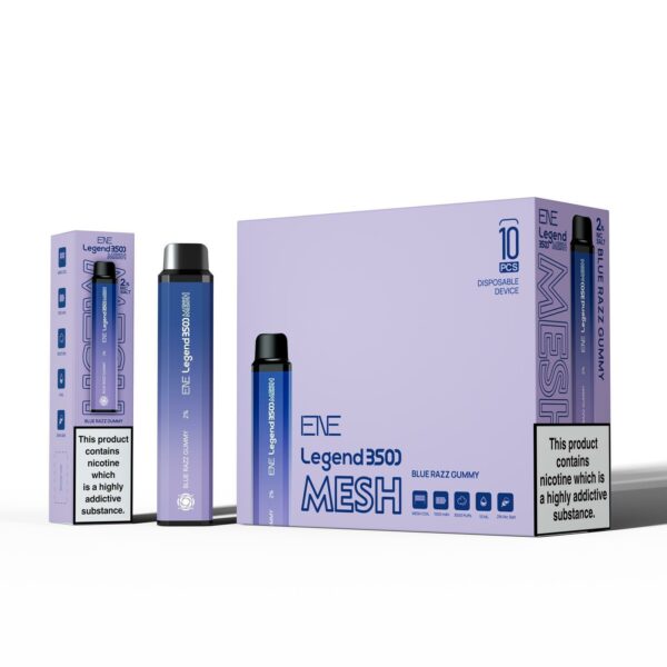 ENE LEGEND 3500 MESH DISPOSABLE VAPE KIT 20MG - Image 15
