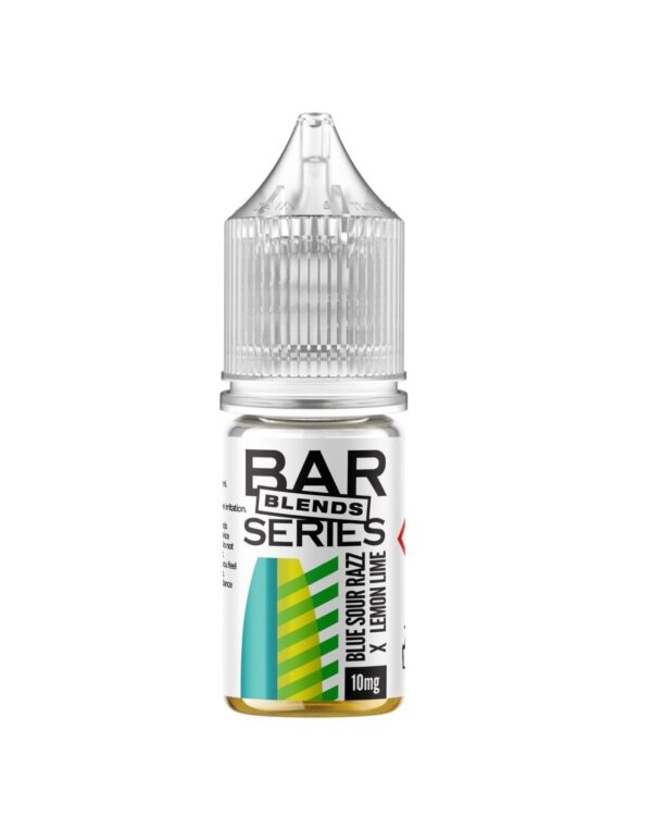BLUE SOUR RAZZ X LEMON LIME BAR BLEND SERIES 10ML NIC SALT MAJOR FLAVOUR