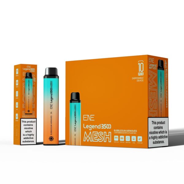 ENE LEGEND 3500 MESH DISPOSABLE VAPE KIT 20MG - Image 14