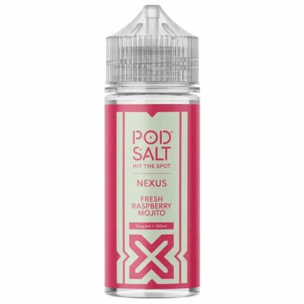 FRESH RASPBERRY MOJITO 100ML E LIQUID POD SALT NEXUS