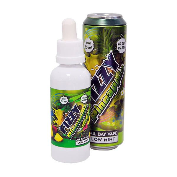 FIZZY PINEAPPLE 55ML E-LIQUID MOHAWK & CO EXP | UK Vape Store | E-Cig ...