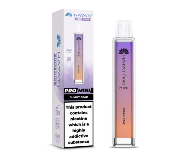HAYATI PRO MINI 600 DISPOSABLE VAPE KIT 20MG - Image 27