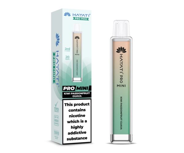 HAYATI PRO MINI 600 DISPOSABLE VAPE KIT 20MG - Image 29