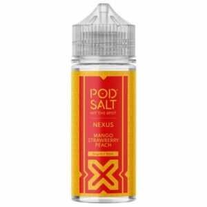 MANGO STRAWBERRY PEACH 100ML E LIQUID POD SALT NEXUS