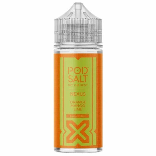 ORANGE MANGO LIME 100ML E LIQUID POD SALT NEXUS