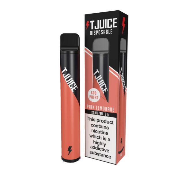 T JUICE 600 DISPOSABLE POD KIT 20MG EXP - Image 5