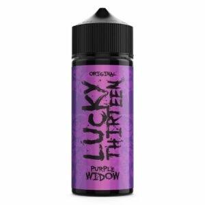 PURPLE WIDOW 100ML E LIQUID LUCKY THIRTEEN