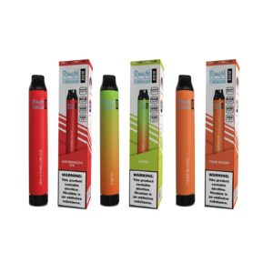 R AND M TORNADO 600 DISPOSABLE VAPE KIT 20MG