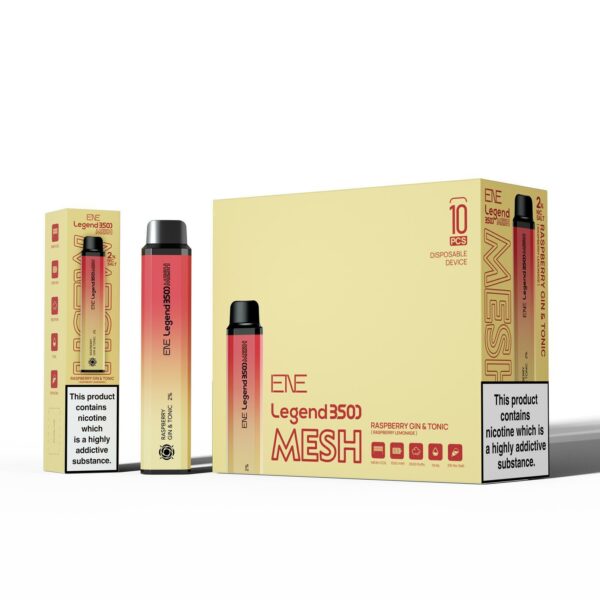 ENE LEGEND 3500 MESH DISPOSABLE VAPE KIT 20MG - Image 8