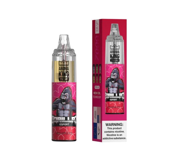 AROMA KING 7000 DISPOSABLE VAPE KIT 0MG - Image 2