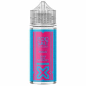 SOUR BLUE RASPBERRY 100ML E LIQUID POD SALT NEXUS