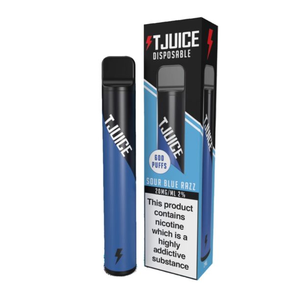T JUICE 600 DISPOSABLE POD KIT 20MG EXP - Image 3