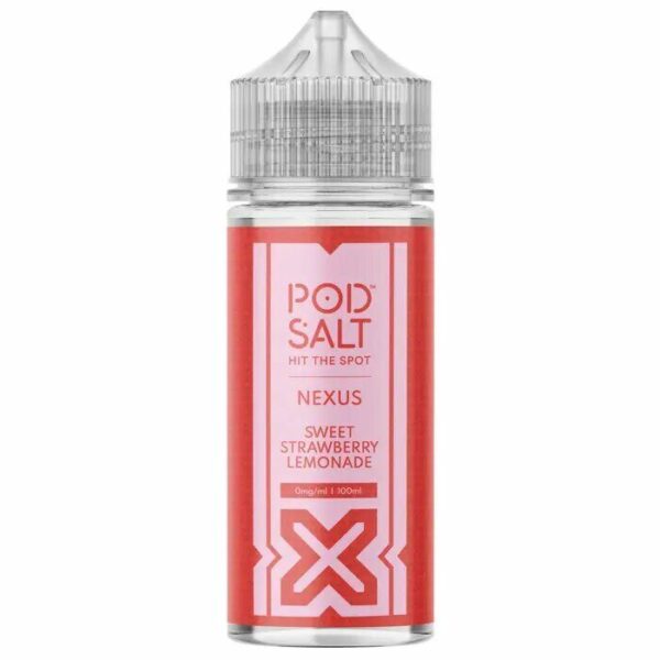 SWEET STRAWBERRY LEMONADE 100ML E LIQUID POD SALT NEXUS
