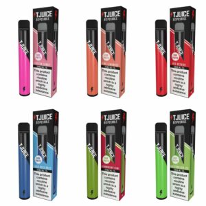 T JUICE 600 DISPOSABLE POD KIT 20MG EXP