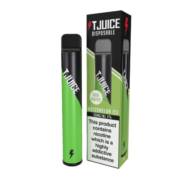 T JUICE 600 DISPOSABLE POD KIT 20MG EXP - Image 4