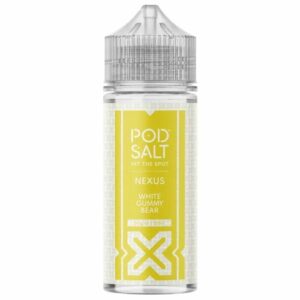WHITE GUMMY BEAR 100ML E LIQUID POD SALT NEXUS
