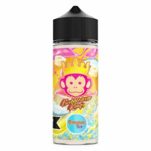 BANANA ICE BUBBLEGUM KINGS 100ML E LIQUID DR VAPES
