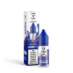 BLUE SLUSH 10ML NIC SALT CRYSTAL CLEAR BAR