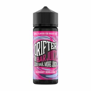 BLUEBERRY BUBBLEGUM 100ML E LIQUID DRIFTER BAR JUICE