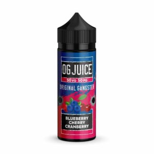 BLUEBERRY CHERRY CRANBERRY 100ML E LIQUID 50/50 OG JUICE