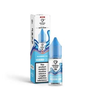 BLUEBERRY ICE 10ML NIC SALT CRYSTAL CLEAR BAR