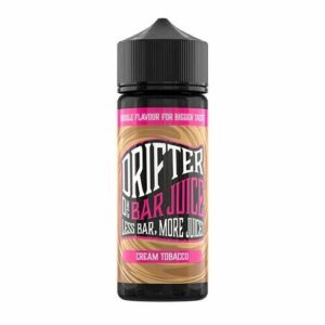 CREAM TOBACCO 100ML E LIQUID DRIFTER BAR JUICE