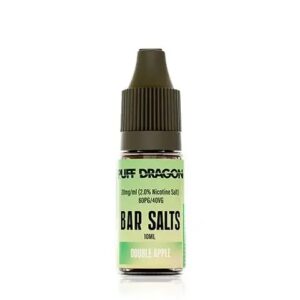 DOUBLE APPLE BAR SALTS 10ML NIC SALT PUFF DRAGON
