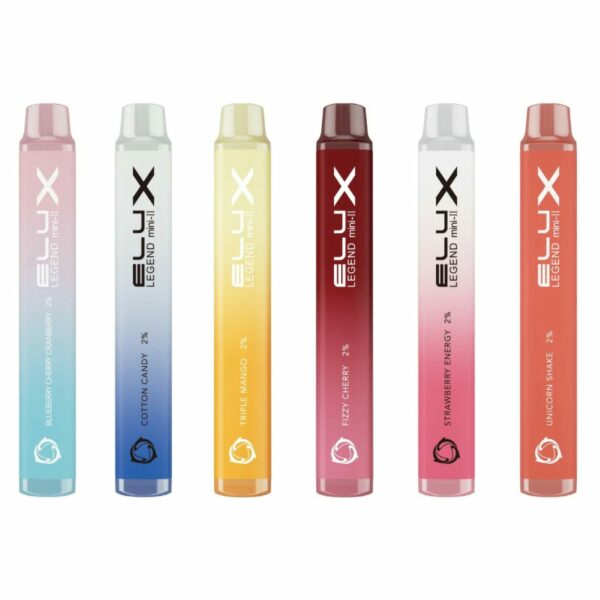 ELUX LEGEND MINI II 600 DISPOSABLE VAPE KIT 20MG