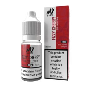 FIZZY CHERRY (BAR COLLECTION) 10ML NIC SALT MY SALTS PACK OF 10