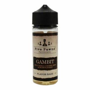GAMBIT 100ML E LIQUID FIVE PAWNS