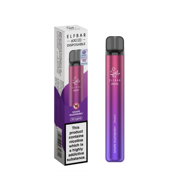 ELF BAR 600 V2 DISPOSABLE VAPE KIT 20MG - Image 32
