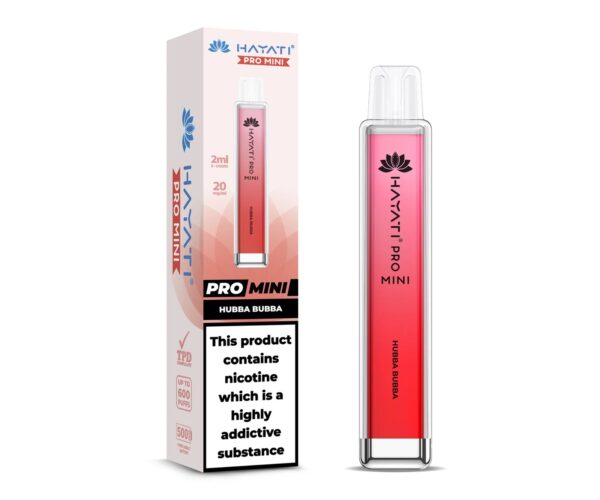 HAYATI PRO MINI 600 DISPOSABLE VAPE KIT 20MG - Image 6