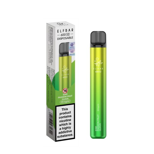 ELF BAR 600 V2 DISPOSABLE VAPE KIT 20MG - Image 30