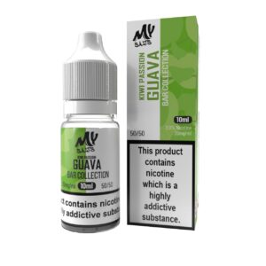 KIWI PASSION GUAVA (BAR COLLECTION) 10ML NIC SALT MY SALTS PACK OF 10