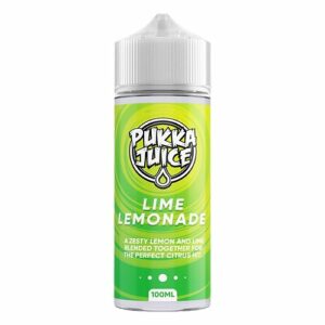 LIME LEMONADE 100ML E LIQUID PUKKA JUICE