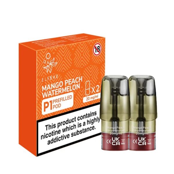 ELF BAR MATE 500 P1 PREFILLED PODS 20MG (2 PACK) - Image 2