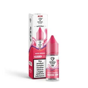 MIXED BERRIES 10ML NIC SALT CRYSTAL CLEAR BAR