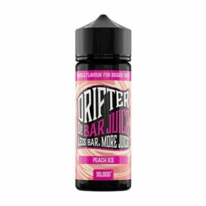 PEACH ICE 100ML E LIQUID DRIFTER BAR JUICE