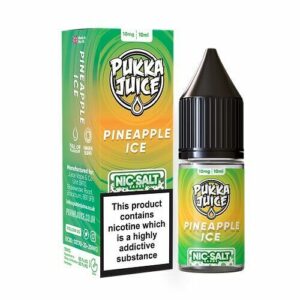 PINEAPPLE ICE NIC SALT 10ML PUKKA JUICE