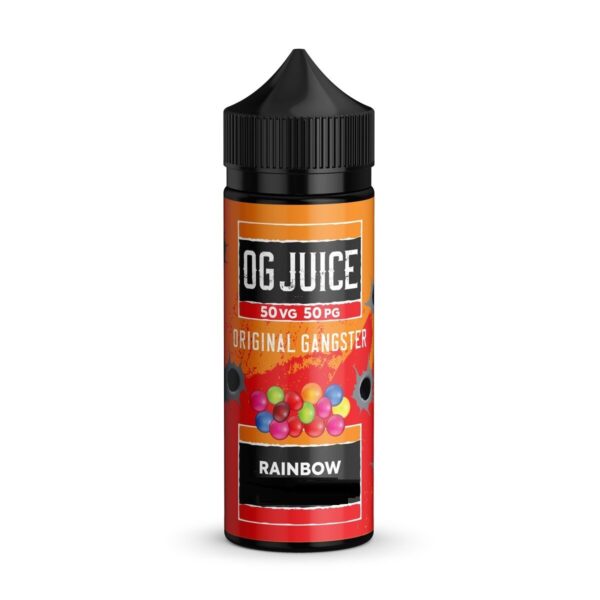 RAINBOW SWEETS 100ML E LIQUID 50/50 OG JUICE