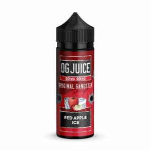 RED APPLE ICE 100ML E LIQUID 50/50 OG JUICE