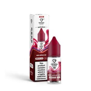 RED APPLE ICE 10ML NIC SALT CRYSTAL CLEAR BAR