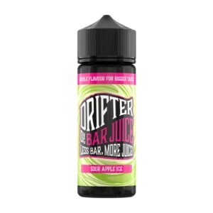SOUR APPLE ICE 100ML E LIQUID DRIFTER BAR JUICE