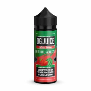 STRAWBERRY WATERMELON BUBBLEGUM 100ML E LIQUID 50/50 OG JUICE
