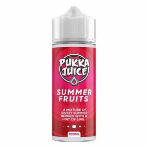 SUMMER FRUITS 100ML E LIQUID PUKKA JUICE
