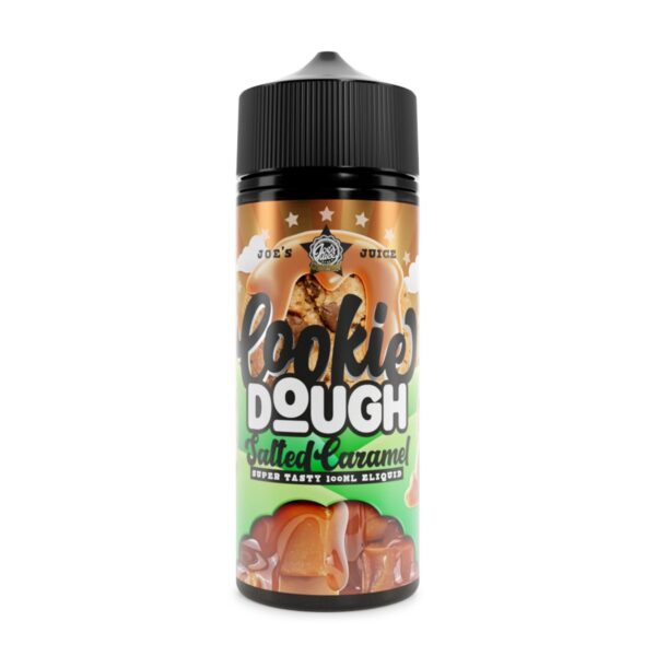 SALTED CARAMEL (COOKIE DOUGH) 100ML E LIQUID JOES JUICE