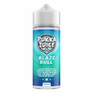 BLAZE BULL 100ML E LIQUID PUKKA JUICE