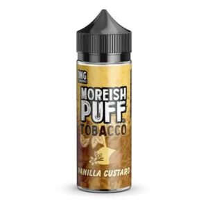 VANILLA CUSTARD TOBACCO 100ML E LIQUID MOREISH PUFF