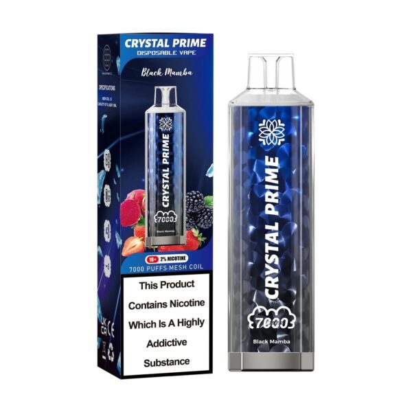 CRYSTAL PRIME 7000 DISPOSABLE VAPE KIT 20MG - Image 49