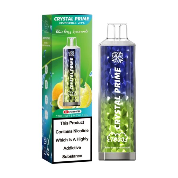CRYSTAL PRIME 7000 DISPOSABLE VAPE KIT 20MG - Image 48